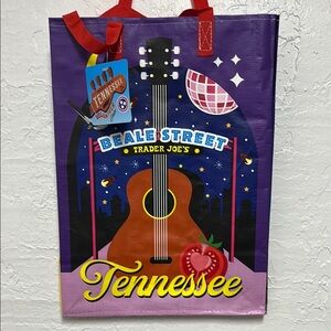 Trader Joe’s Beale Street Tennessee Reusable Trader Joe’s Plastic Tote B…